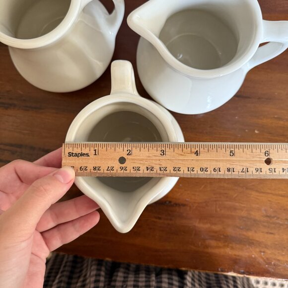 Jackson Custom China Falls Creek, Pa-4.5" pitchers, set of three, made in USA - Picture 10 of 12